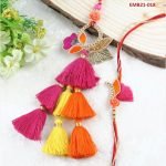 Rakhi Combo Flower with Hanging